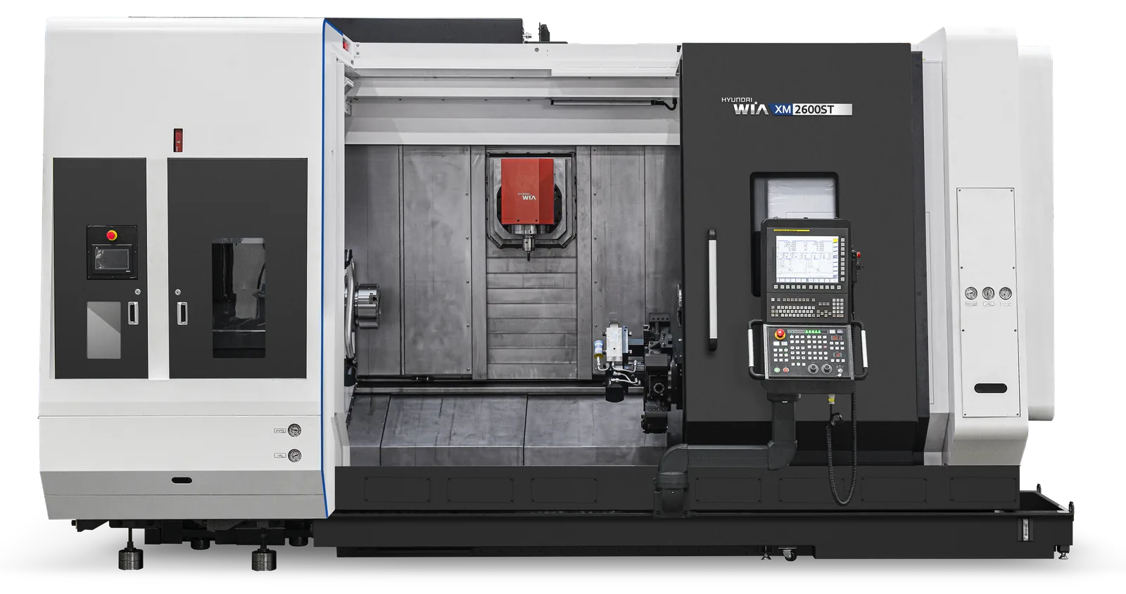 HYUNDAI WIA XM2600ST - kapak açık görünüm